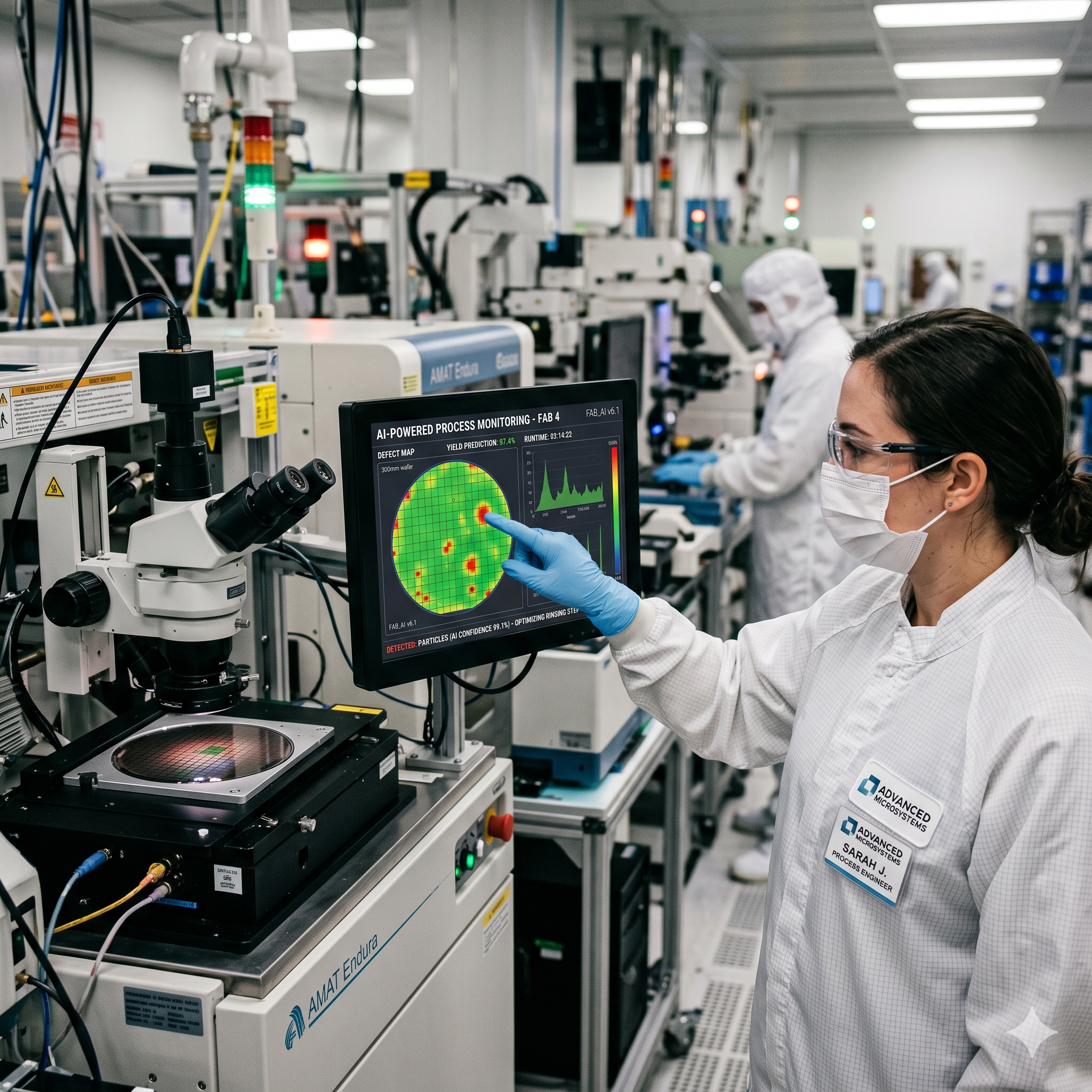 IA aplicada a la industria de los semiconductores 