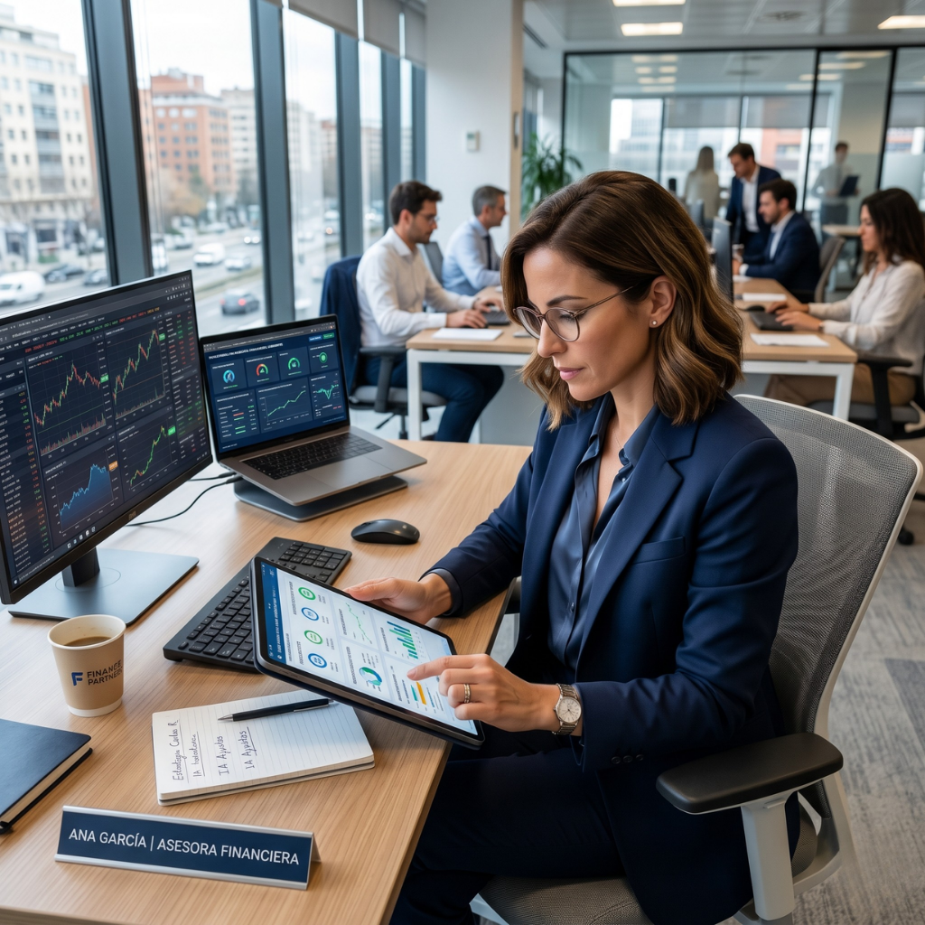 Agentes inteligentes para asesoría financiera 